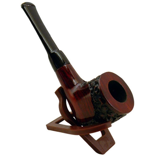 Engraved Billiard Pipe By Shire Pipe - Rosewood - 5.5" | Jupiter Grass