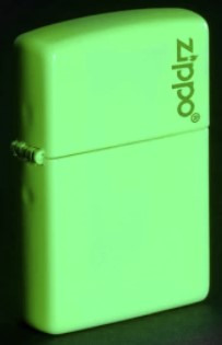 Zippo 49193ZL Classic Glow In The Dark Zippo Logo | Jupiter Grass
