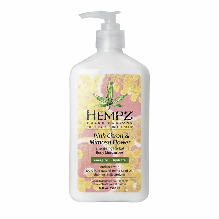 Hempz Herbal Body Moisturizer 17oz - Pink Citron & Mimosa Flower | Jupiter Grass