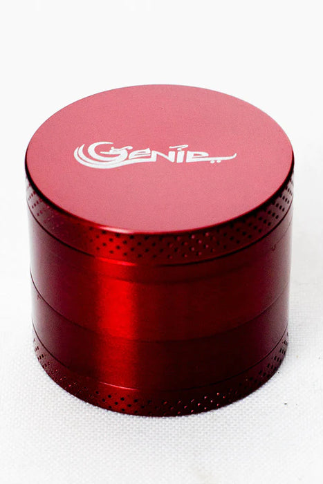 4-Parts 1.5" Genie Metal Herb Mini Grinder | Jupiter Grass