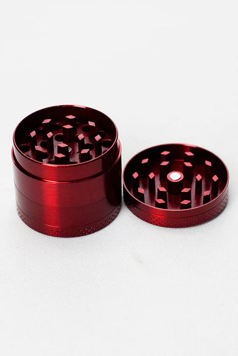 4-Parts 1.5" Genie Metal Herb Mini Grinder | Jupiter Grass