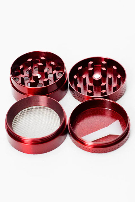 4-Parts 1.5" Genie Metal Herb Mini Grinder | Jupiter Grass