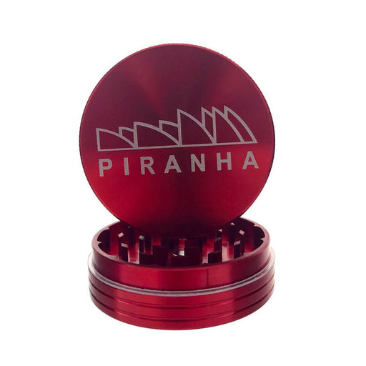 Piranha 2.5" 2-Piece Grinder - Red | Jupiter Grass