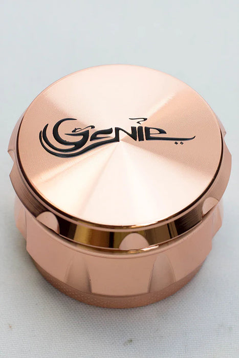 Genie 4-Parts Rose Gold Metal Grinder | Jupiter Grass