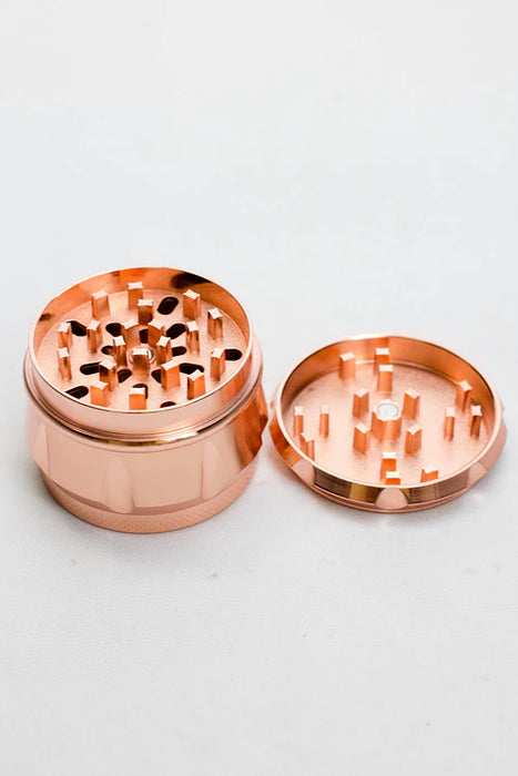 Genie 4-Parts Rose Gold Metal Grinder | Jupiter Grass