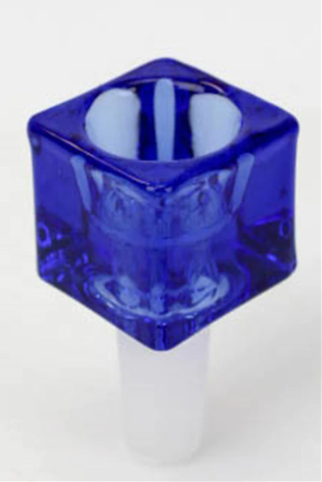 Glass Cube Large Bowl | Jupiter Grass