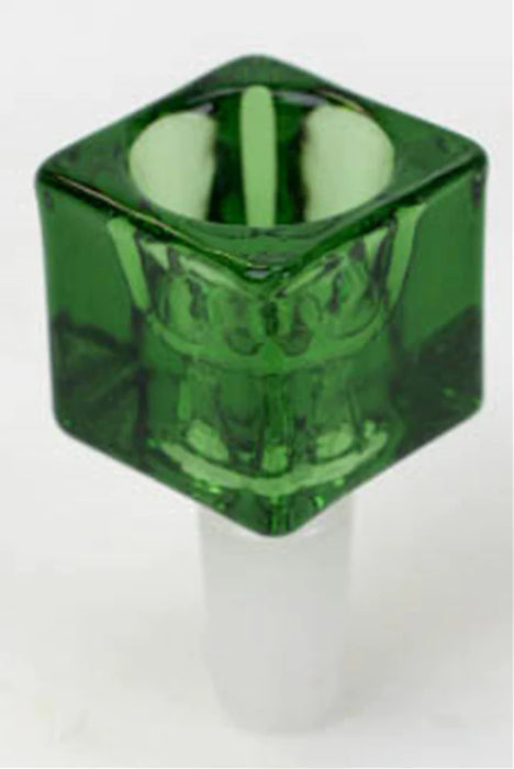 Glass Cube Large Bowl | Jupiter Grass