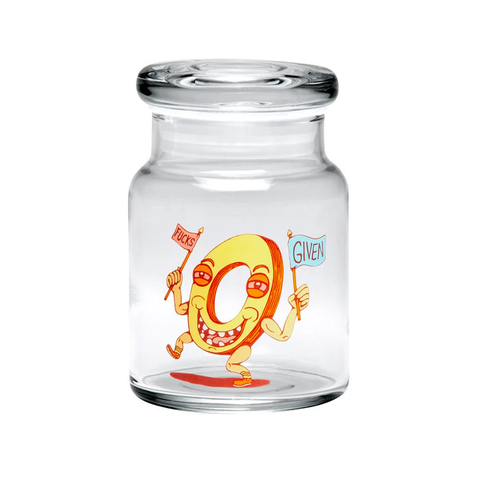 420 Science Pop Top Jar Small - 3D Acid Eater | Jupiter Grass