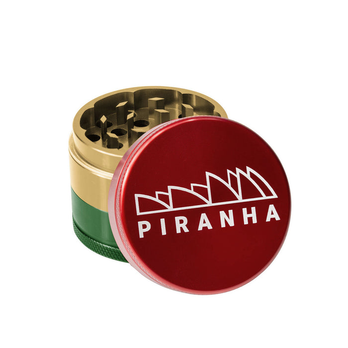 3-Piece Grinder W/ Storage By Piranha - 2.0" | Jupiter Grass