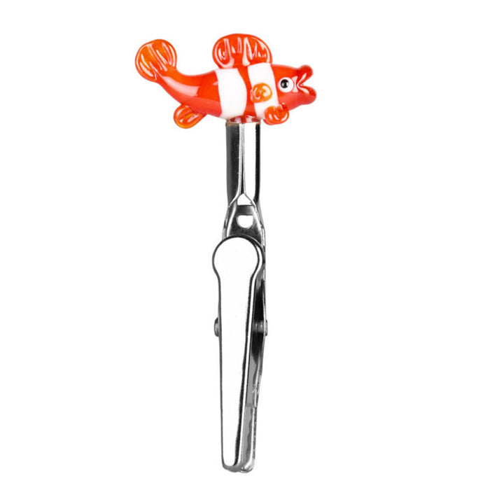 Clown Fish Glass Memo Clip | Jupiter Grass