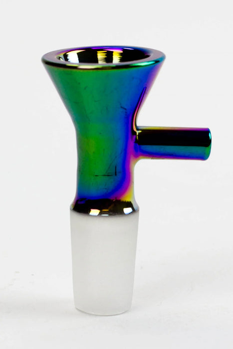 Metallic Color Glass Bowl - 14mm Joint | Jupiter Grass