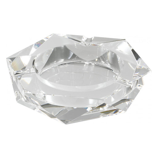 Glass Crystal Ashtray - Hexagon | Jupiter Grass