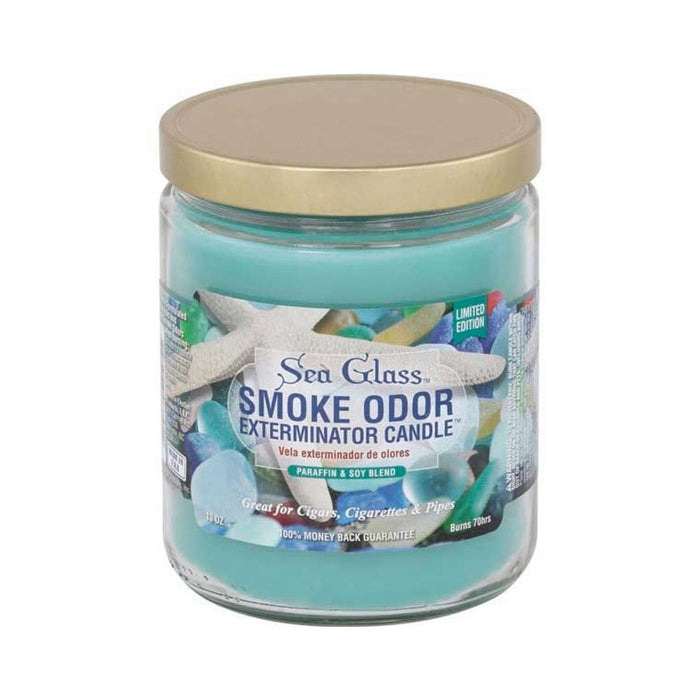 Smoke Odor 13oz Candle - Sea Glass **Limited Edition** | Jupiter Grass