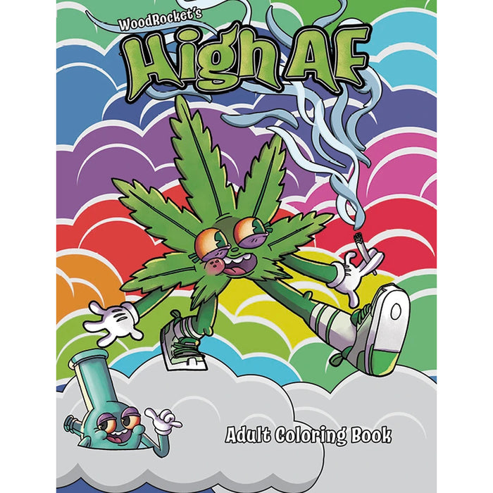 High AF Coloring Book | Jupiter Grass