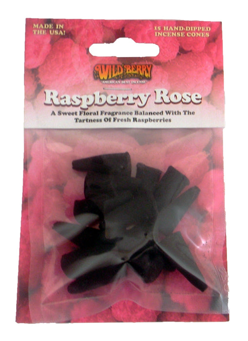 Wild Berry Cone 15 Per Pack - Raspberry Rose | Jupiter Grass