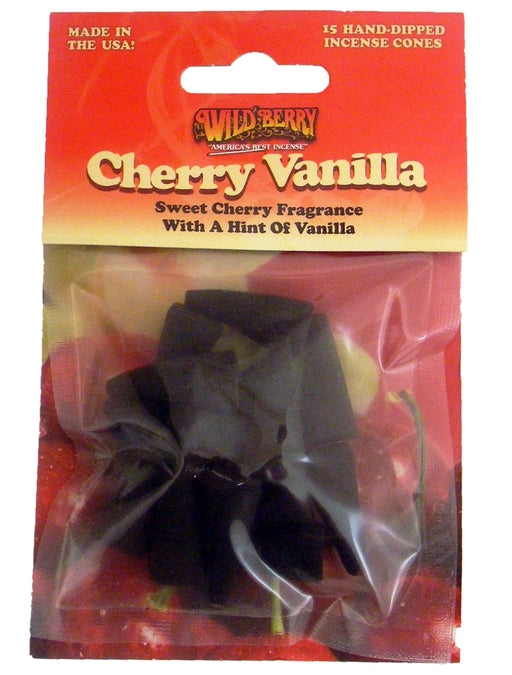 Wild Berry Cone 15 Per Pack - Cherry Vanilla | Jupiter Grass