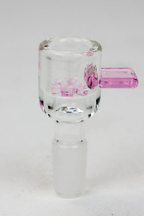 Built-In Glass Screen Large Bowl - 14mm Joint | Jupiter Grass