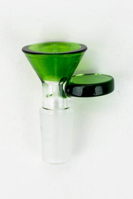 Color Glass Bowl w/ Round Handle | Jupiter Grass