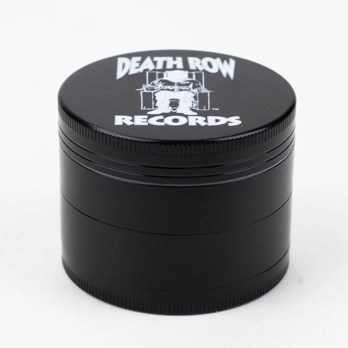 DEATH ROW 4-Parts Metal Black Grinder By Infyniti | Jupiter Grass