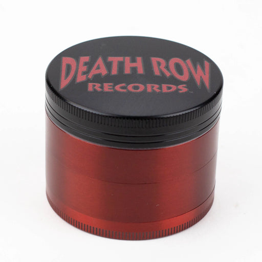 DEATH ROW 4-Parts Metal Red Grinder By Infyniti | Jupiter Grass