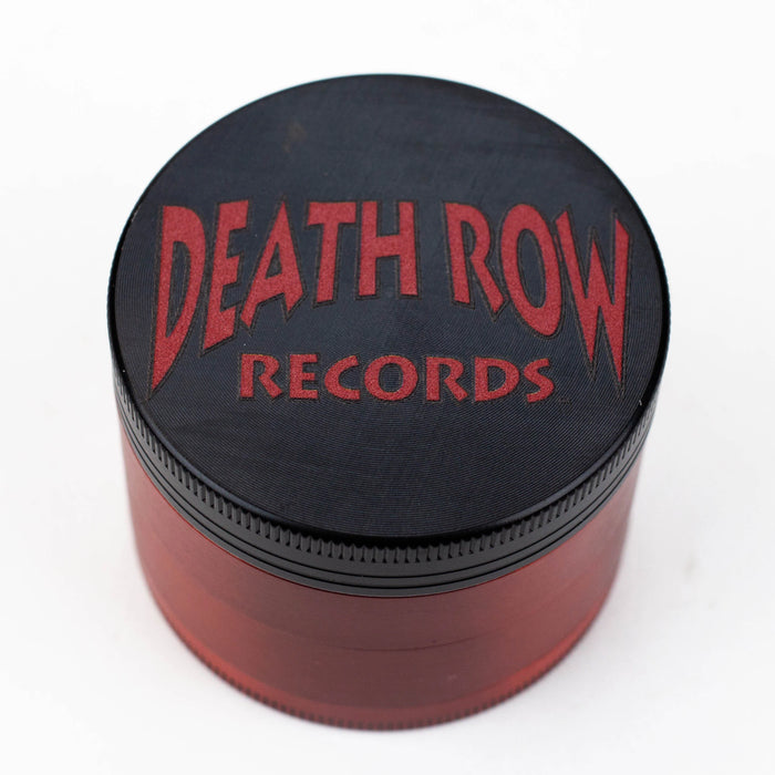 DEATH ROW 4-Parts Metal Red Grinder By Infyniti | Jupiter Grass