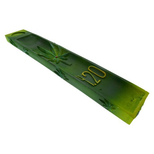 10" Incense Burner - 420 W/ Leaf | Jupiter Grass