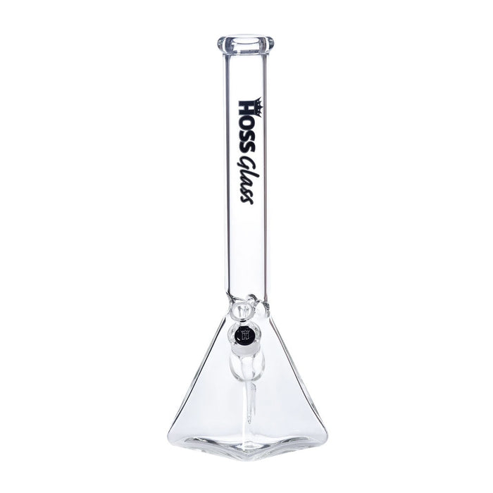 BEAKER W/ PYRAMID BASE - 16" - BLACK | Jupiter Grass