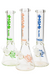 14" MGM 7mm Beaker Bong | Jupiter Grass