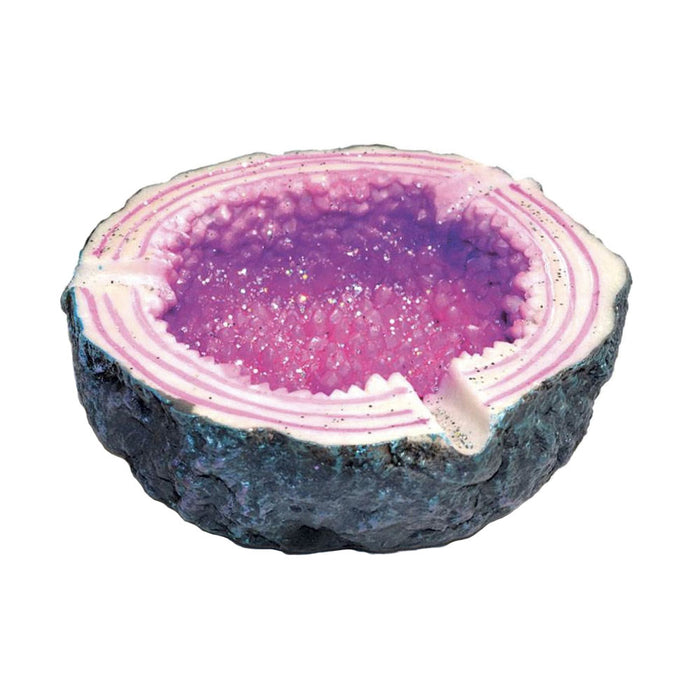 4.5" Purple Crystal Ashtray | Jupiter Grass