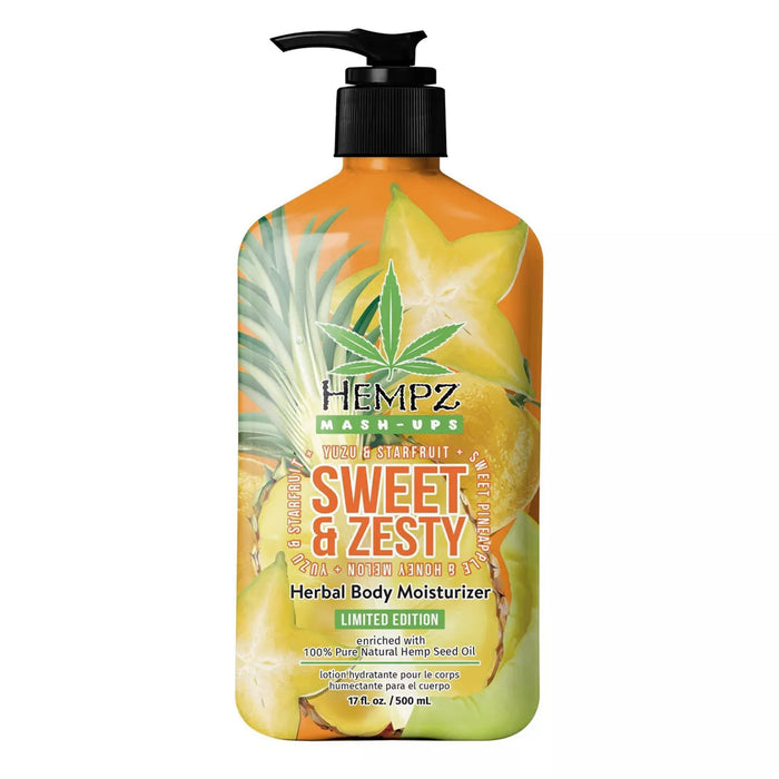 Hempz Herbal Body Moisturizer 17oz - Sweet & Zesty | Jupiter Grass