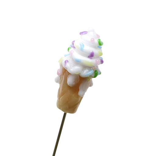 Empire Glassworks Poker - Ice Cream Cone | Jupiter Grass