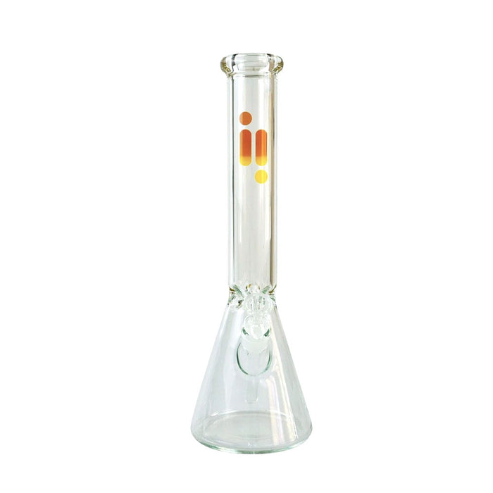 7MM 16" BEAKER W/ ICE PINCH - CLEAR | Jupiter Grass