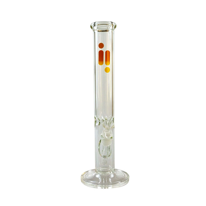 9MM 18" STRAIGHT TUBE W/ ICE PINCH - CLEAR | Jupiter Grass