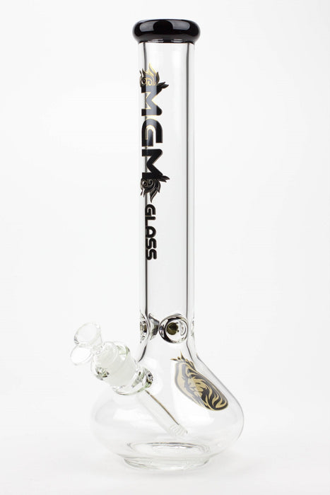 16" MGM 7mm Rounded Base Bong | Jupiter Grass