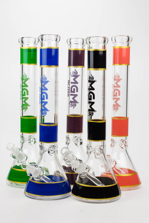 18" MGM 7mm Beaker Bong | Jupiter Grass