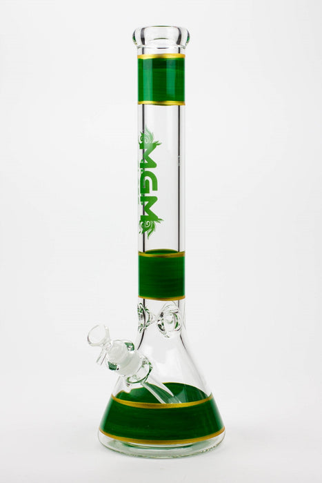 18" MGM 7mm Beaker Bong | Jupiter Grass