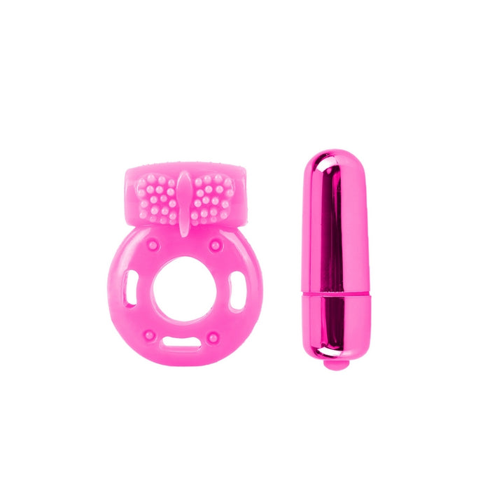 Pipedream Products- Neon Vibrating Couples Kit Pink | Jupiter Grass