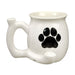 Premium Roast & Toast Ceramic Mug W/ Pipe - White Mug W/ Dog Paw | Jupiter Grass