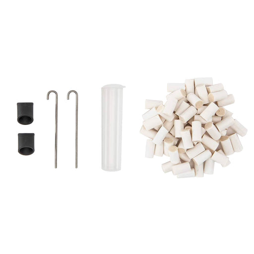 Silverstick Accessory Pack W/ 2 Caps, 2 Pokers, 1 Airtight Container & 50 Cotton Filters - Large Size | Jupiter Grass