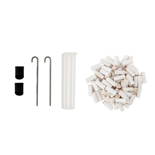 Silverstick Accessory Pack W/ 2 Caps, 2 Pokers, 1 Airtight Container & 50 Cotton Filters - Slim Size | Jupiter Grass