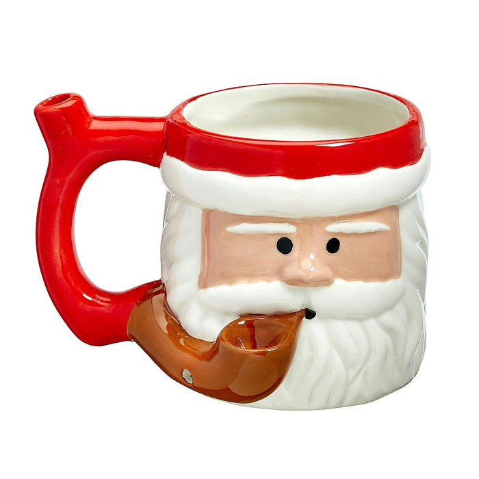 Premium Roast & Toast Ceramic Mug W/ Pipe - Santa Clause | Jupiter Grass