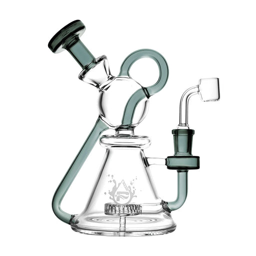 PULSAR 8" KLEIN RECYCLER RIG W/ DISC PERC, ASSORTED COLORS | Jupiter Grass