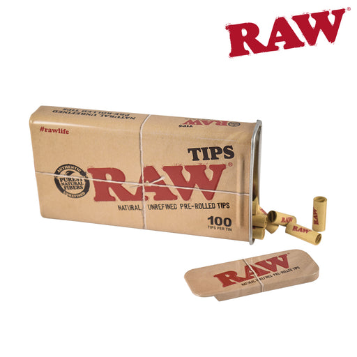 RAW TIPS – PRE-ROLLED IN ROLLED TIN | Jupiter Grass