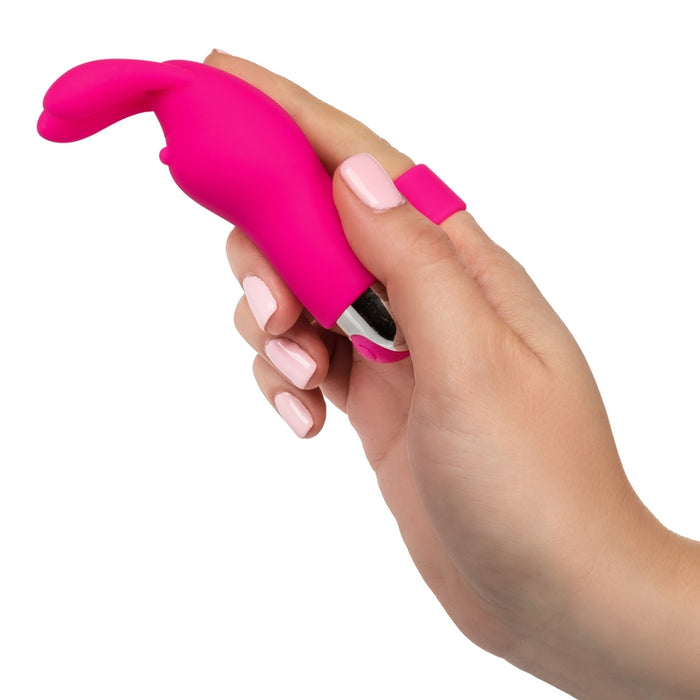 California Exotics Intimate Play Rechargeable Finger Bunny Pink | Jupiter Grass