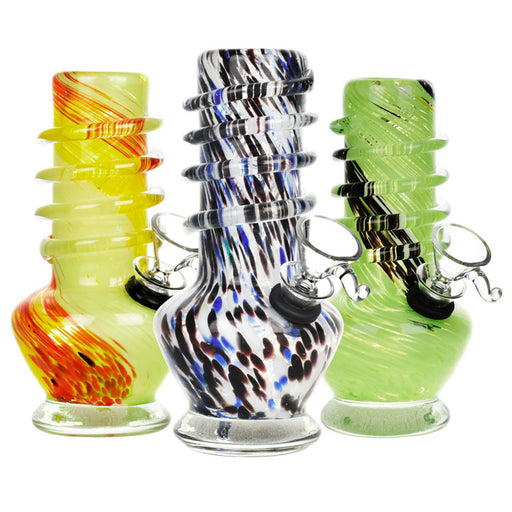 SOFT GLASS - 6" MINI TUBE W/ WRAPPING, ASSORTED COLORS | Jupiter Grass