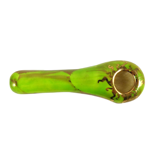 Porcelain Gold Spoon - Light Green | Jupiter Grass