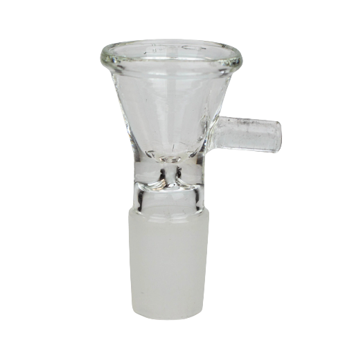 Clear Thick Glass Bowl - 18 mm Female Joint | Jupiter Grass