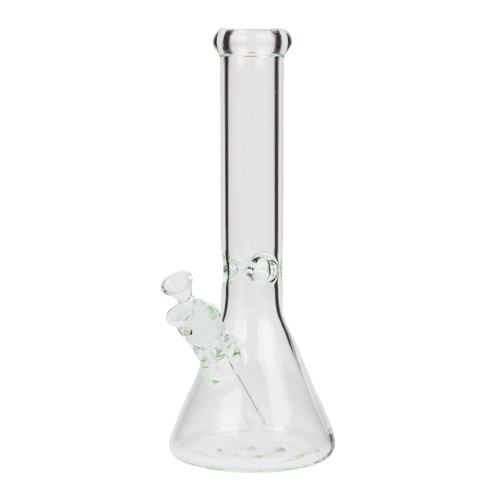 13.5" Classic Beaker 7mm Glass Water Bong | Jupiter Grass