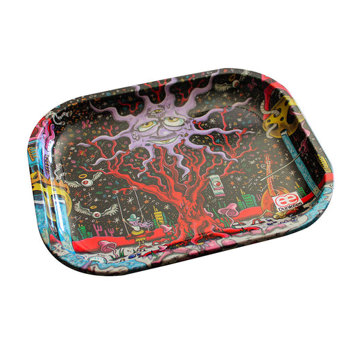 Dunkees-5-5-x-7-5-Rolling-Tray-Happy-Tree | Jupiter Grass