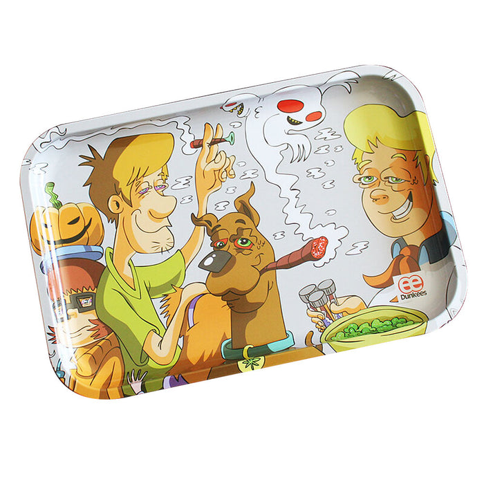 Dunkees 11.75" x 7.88" Rolling Tray - Dab of the Dead | Jupiter Grass